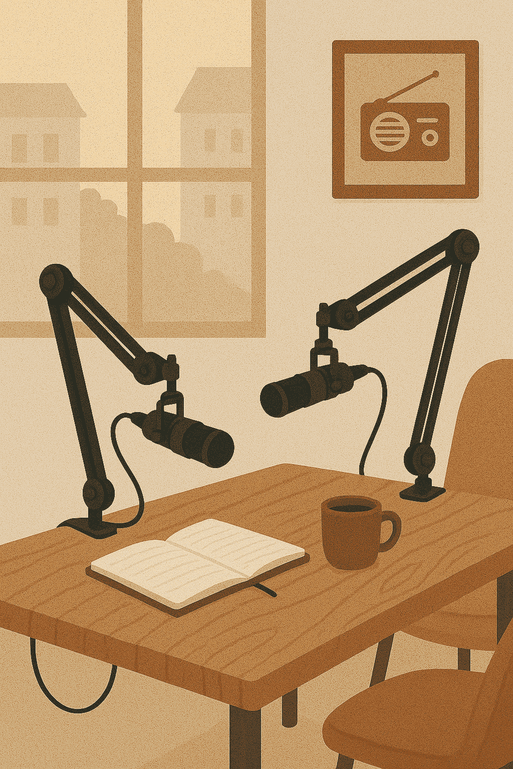 Podcast kayıt ortamı